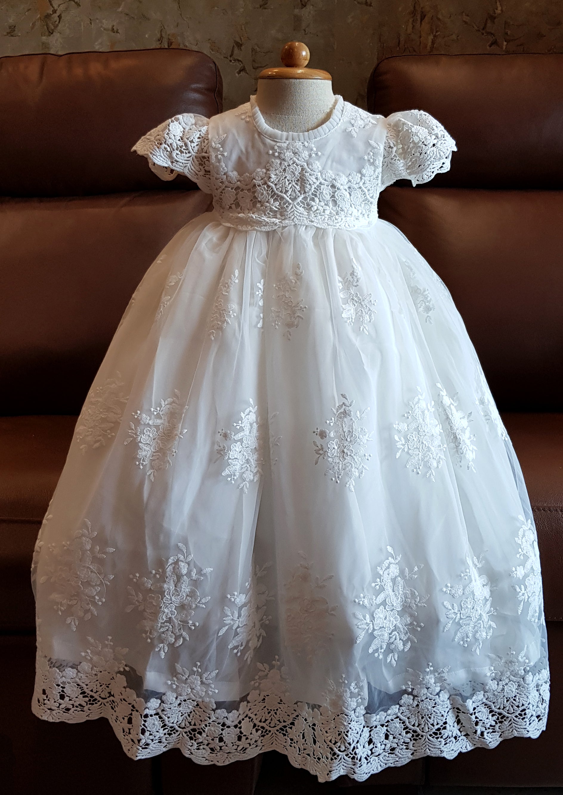 Pretty White Lace Baby Christening Dresses Kids Baptism Gowns Short Sleeve  Vintage Baby Girls Christening Gowns Kids Dress From Cinderelladress,  $97.44 | DHgate.Com